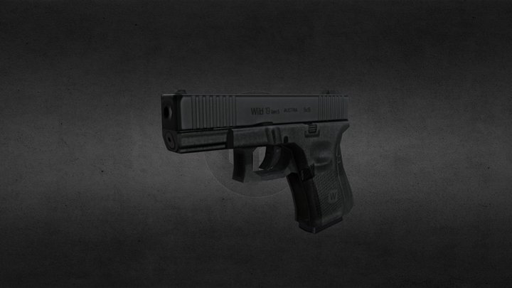 Wild 19x9 Low Poly 3D Model