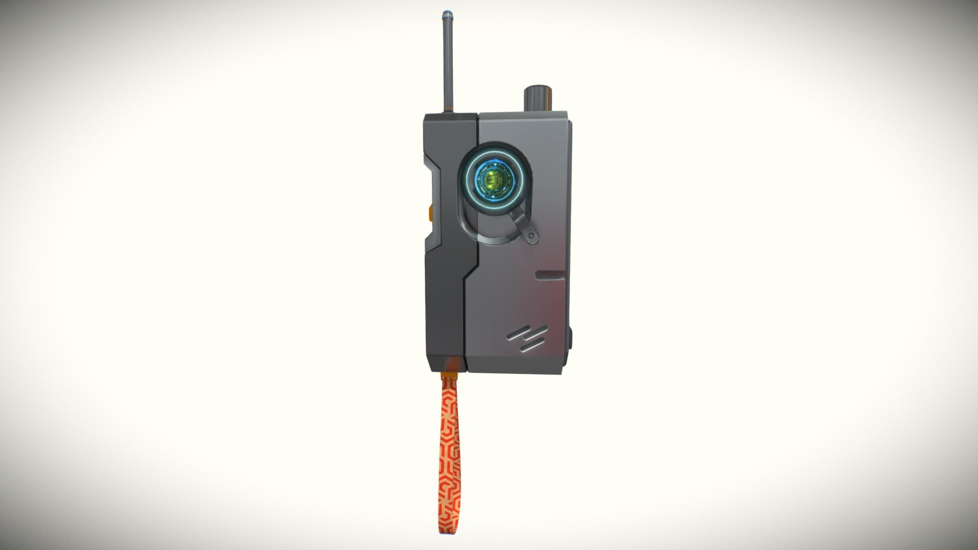 Handheld Sci-Fi Field Communicator - Buy Royalty Free 3D model by ...