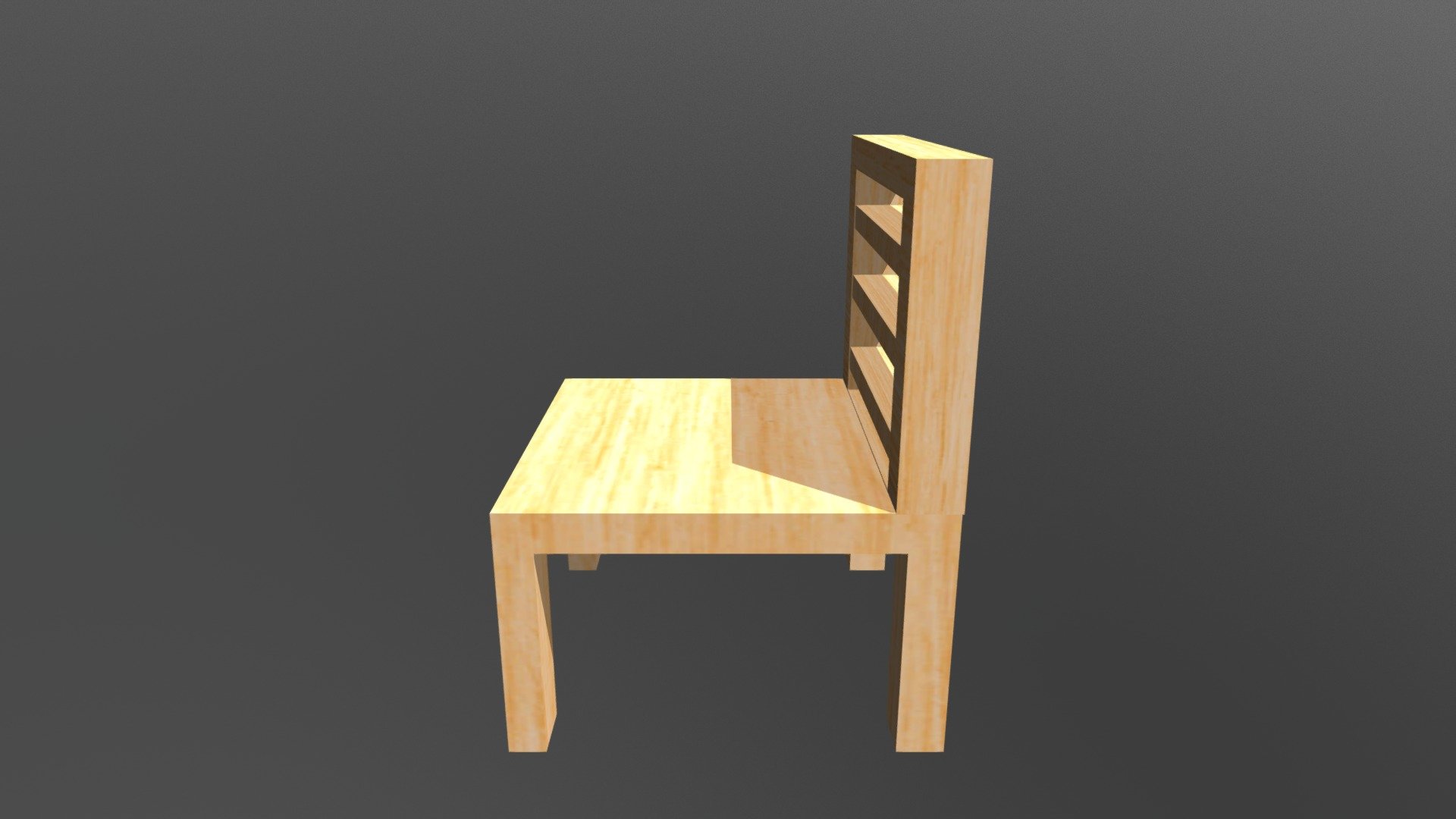 Tutorial 3 Wooden Chair
