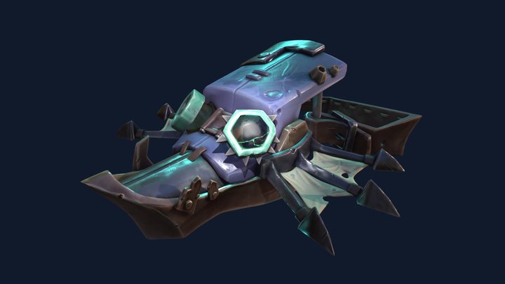 Eel Doctor Mask - DAE Stylized Creation 3D Model
