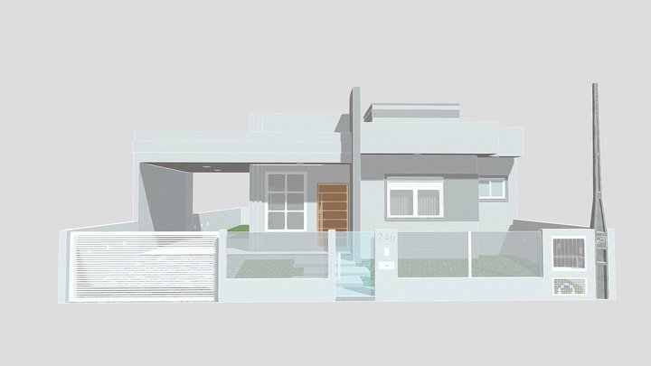 Residência Recanto do Sul 3D Model