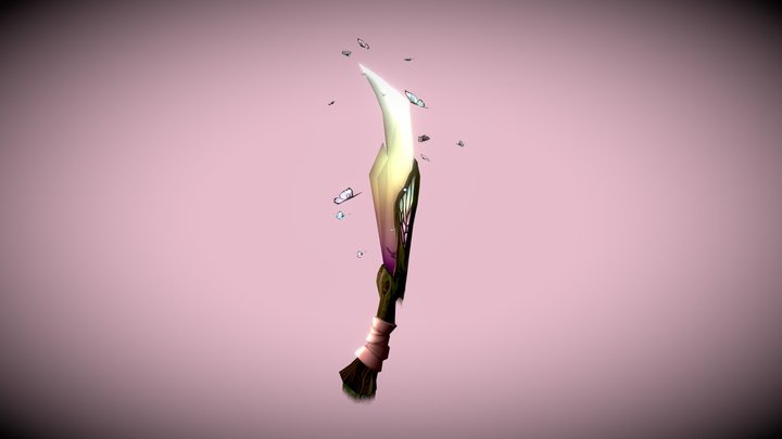 Low_Poly_Weapon_TN 3D Model
