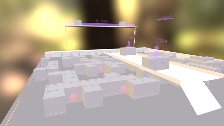 Warehouse Map - THHGTB 3D Model