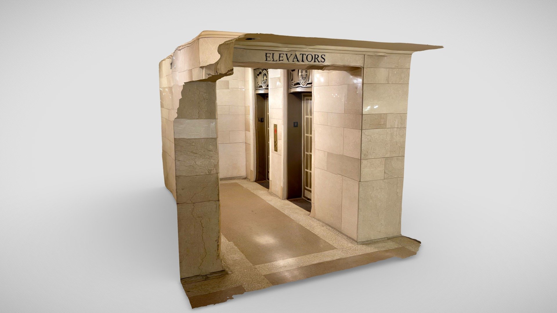 Grand Central Terminal elevators Download Free 3D model by Guillermo