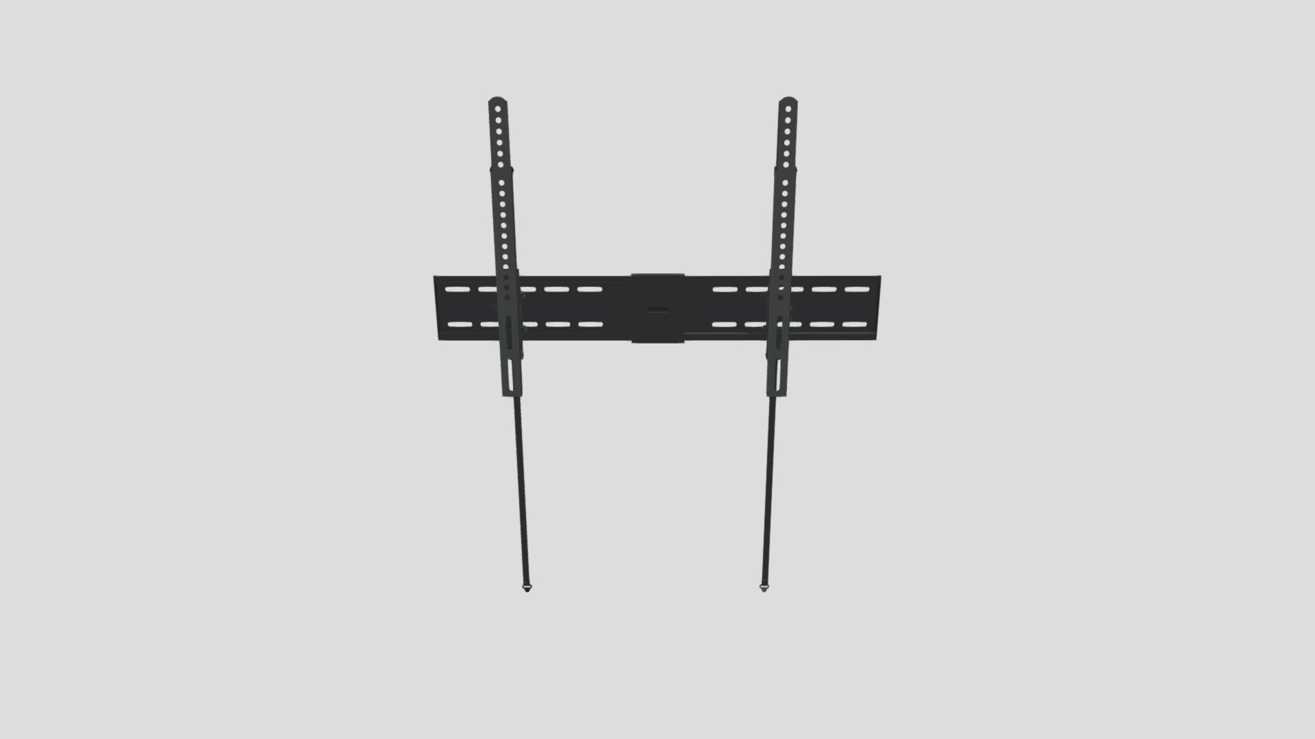 32-86 Tilt Mount With Folding Arm And Wall Plate