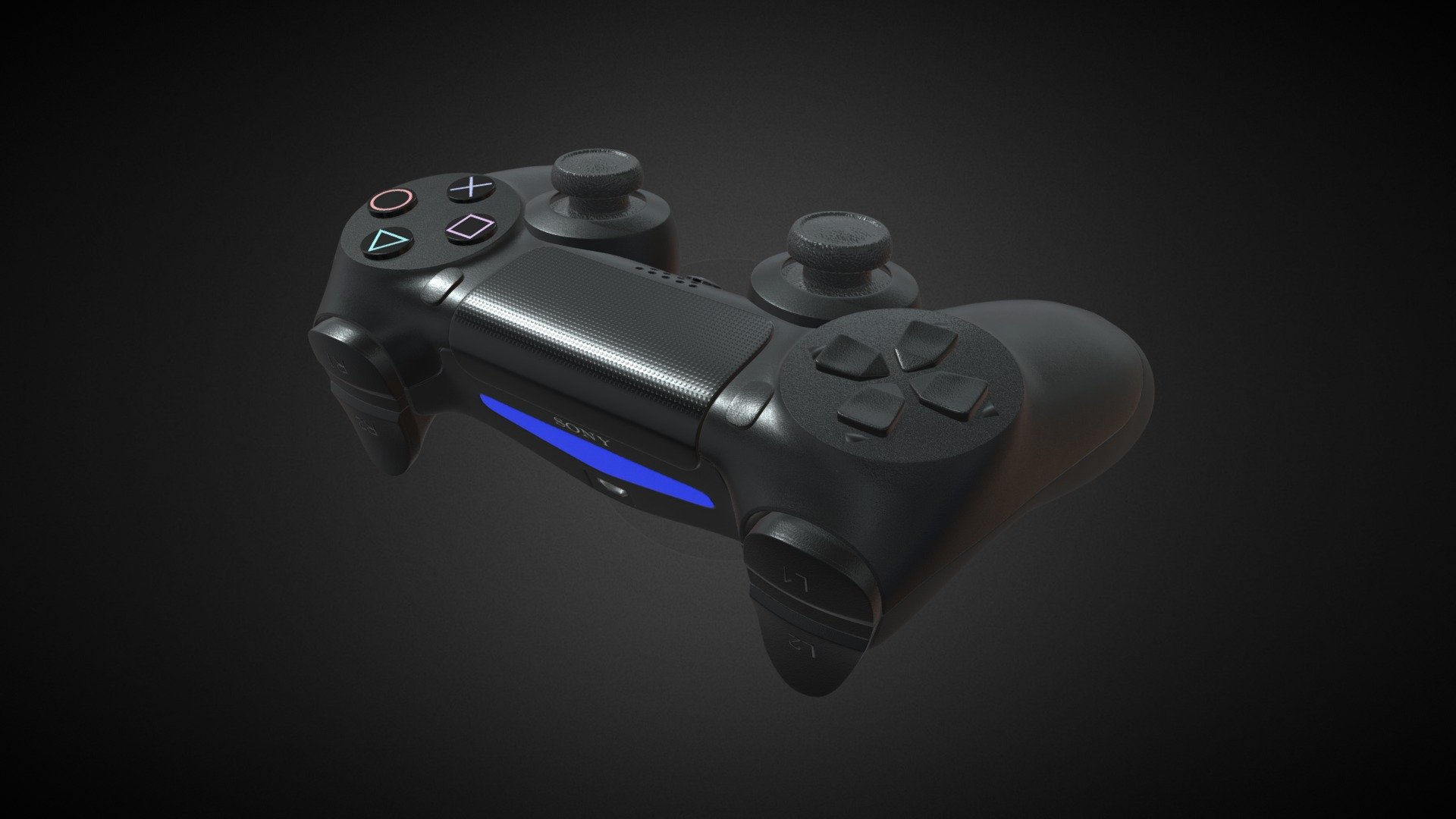 Playstation 4 Controller Download Free 3D model by harrythe1st