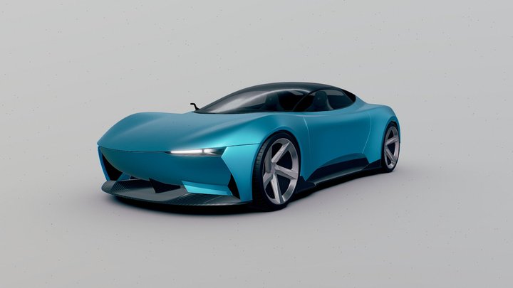 Vox - Concept Car 3D Model