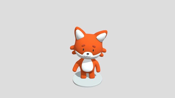 Renard 3D Model