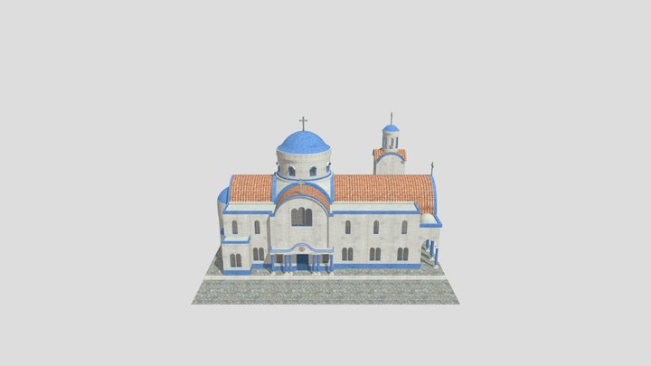 Greek Orthodox Church 3D Model