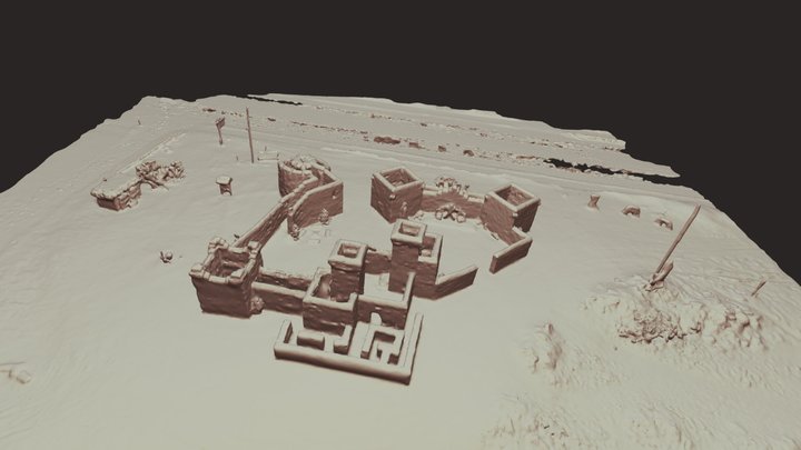 Saranac Lake 2020 Ice Palace 3D Model