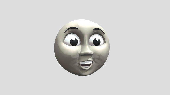 Edward dairy spills face 3D Model