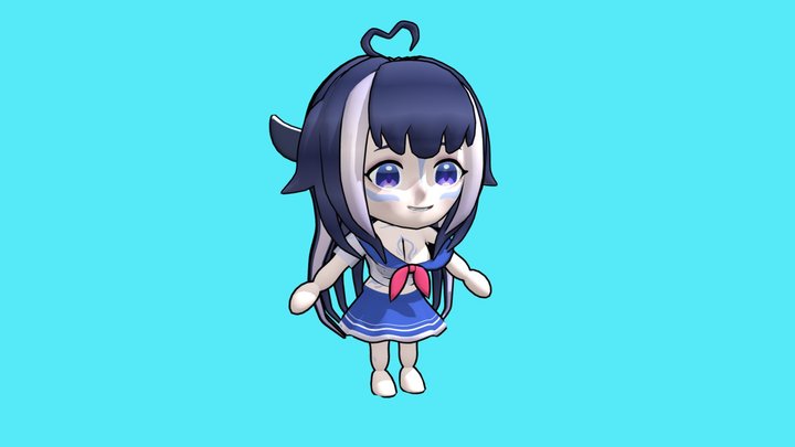 Kawaii 3D models - Sketchfab