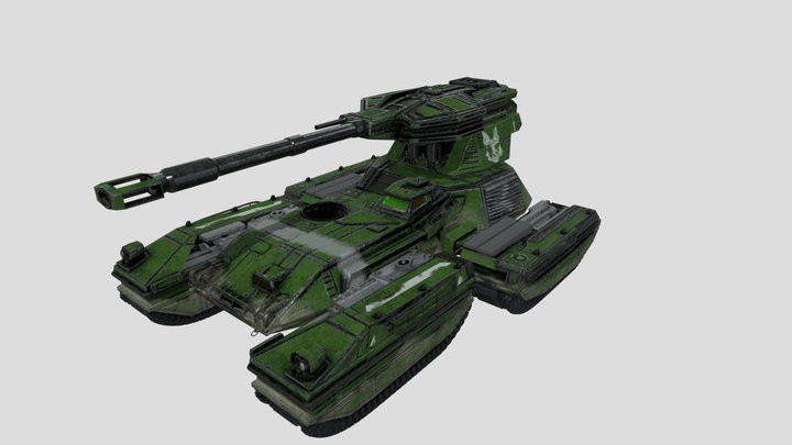 Scorpion tank (UNSC) Variant 3D Model