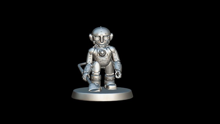 robot minature 3D Model