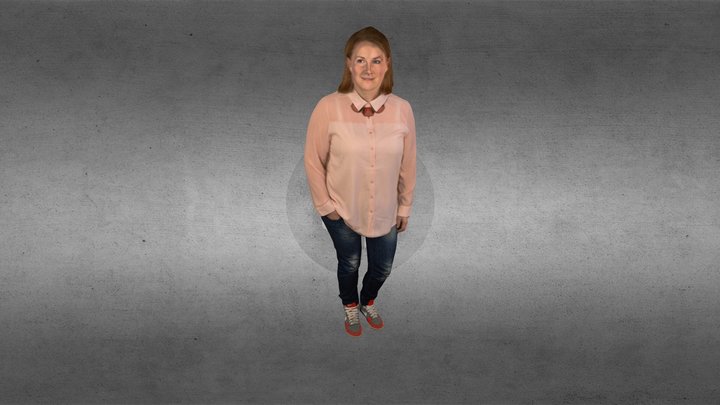 Anne_Strømsæther 3D Model