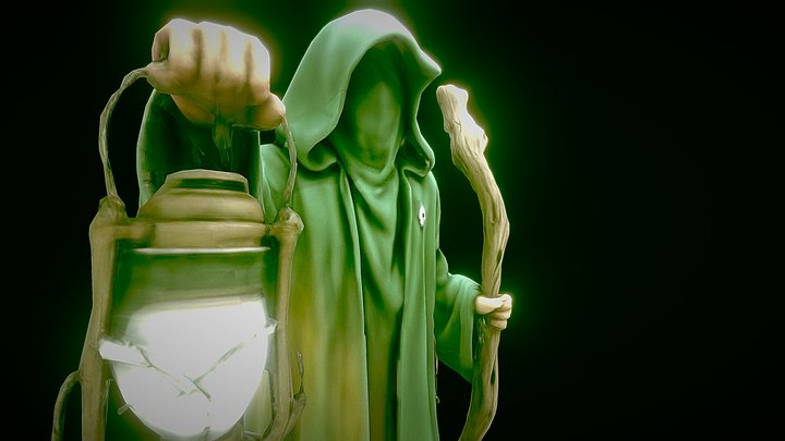 The Lantern Keeper – Modello 3D gratuito STL