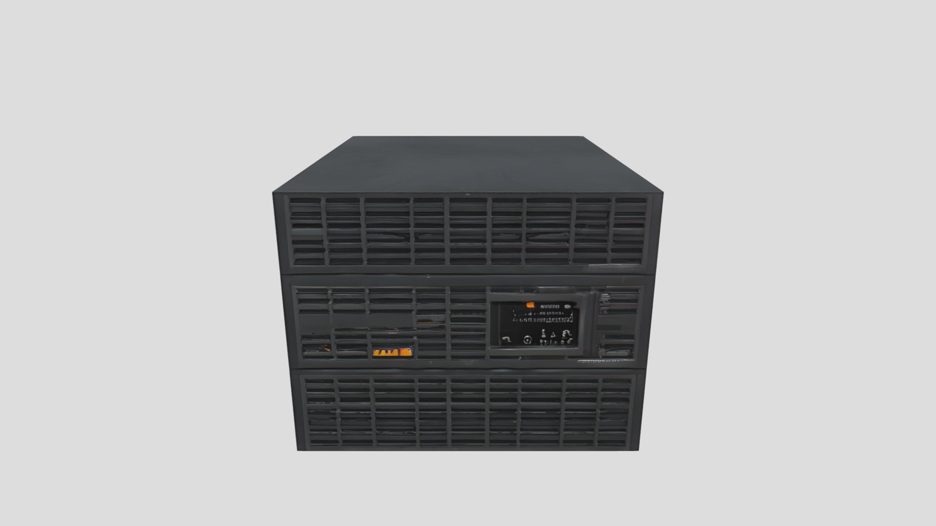 rack-mounted server equipment - 3D model by Breyner (@paradabre ...