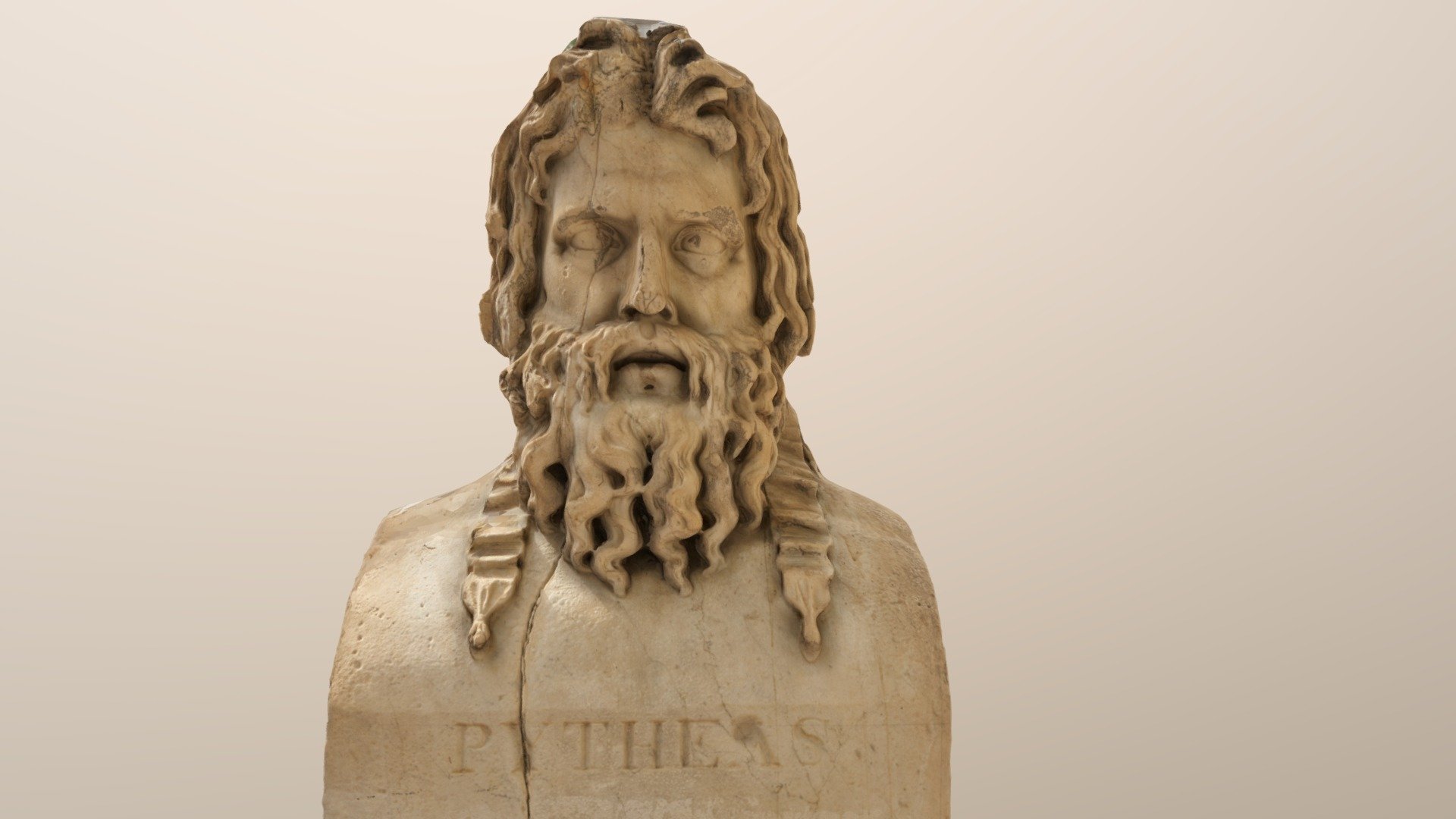 Statue-Janus, Pythéas et Euthyménès