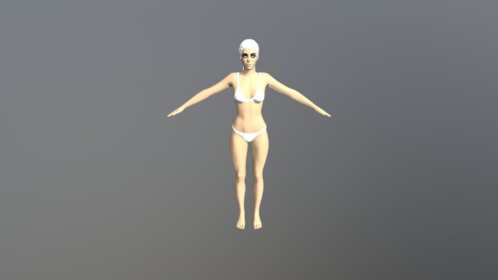 female (1) 3D Model