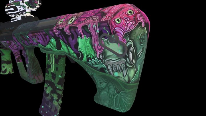 aug 3D Model