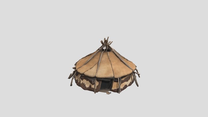 Tenda abitazione 3D Model
