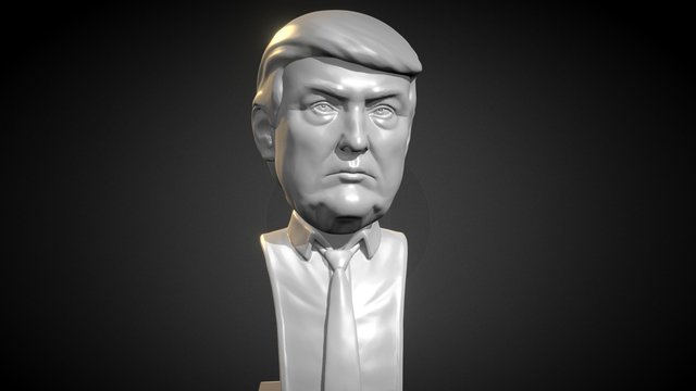 Donald Trump 3D Model