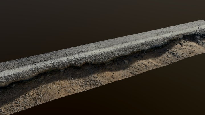 road_edge_scan01 3D Model