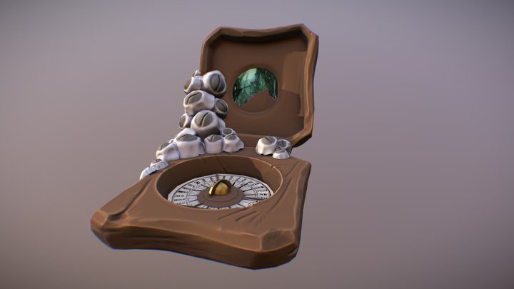 Fishe Compass 3D Model