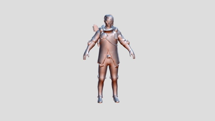 3D PUBG MODEL 3D Model