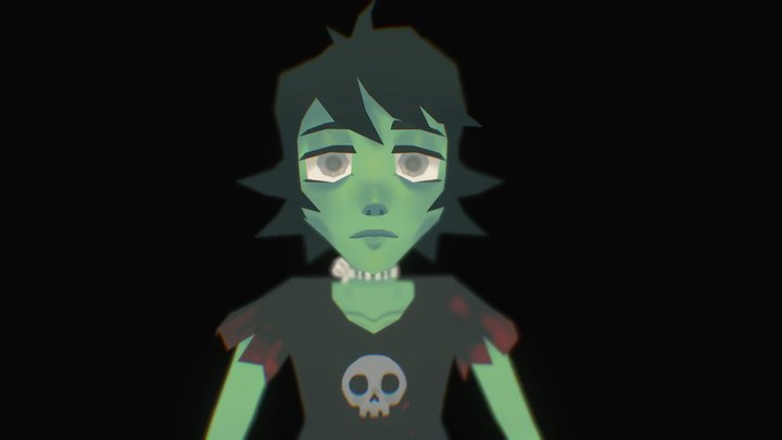 Lacey the zombie girl 3D Model