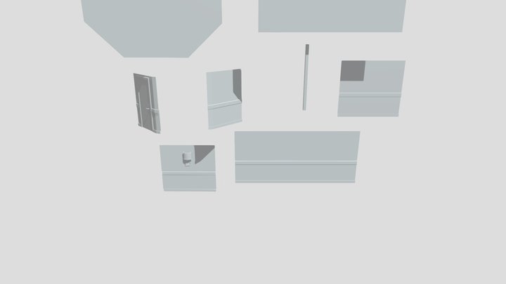 Modular Enviornment Assets (WIP) 3D Model