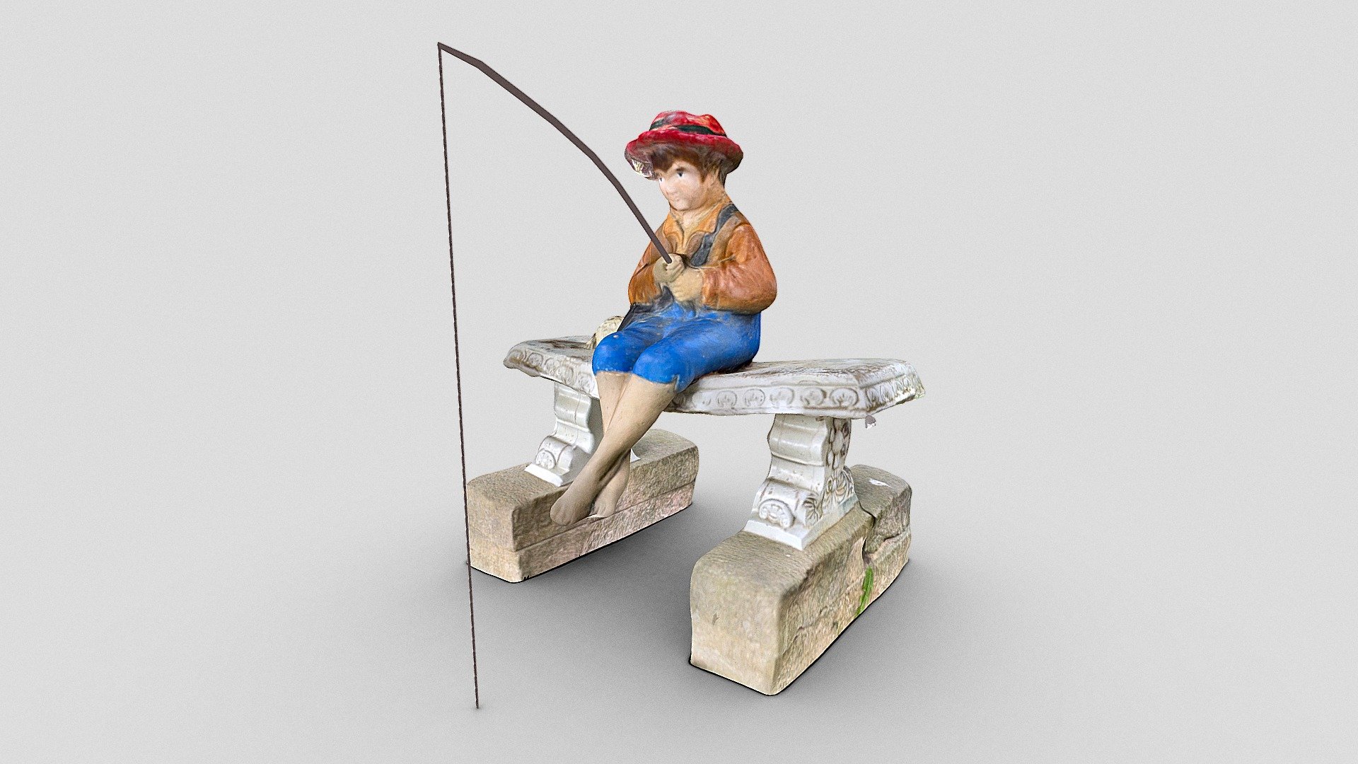 291: Fisher Statue
