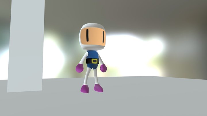 Bomber Man 3D Model