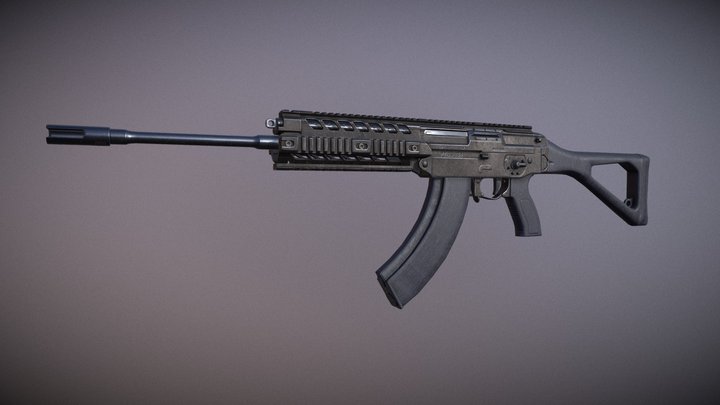 Sig Sauer 556xi 3D Model