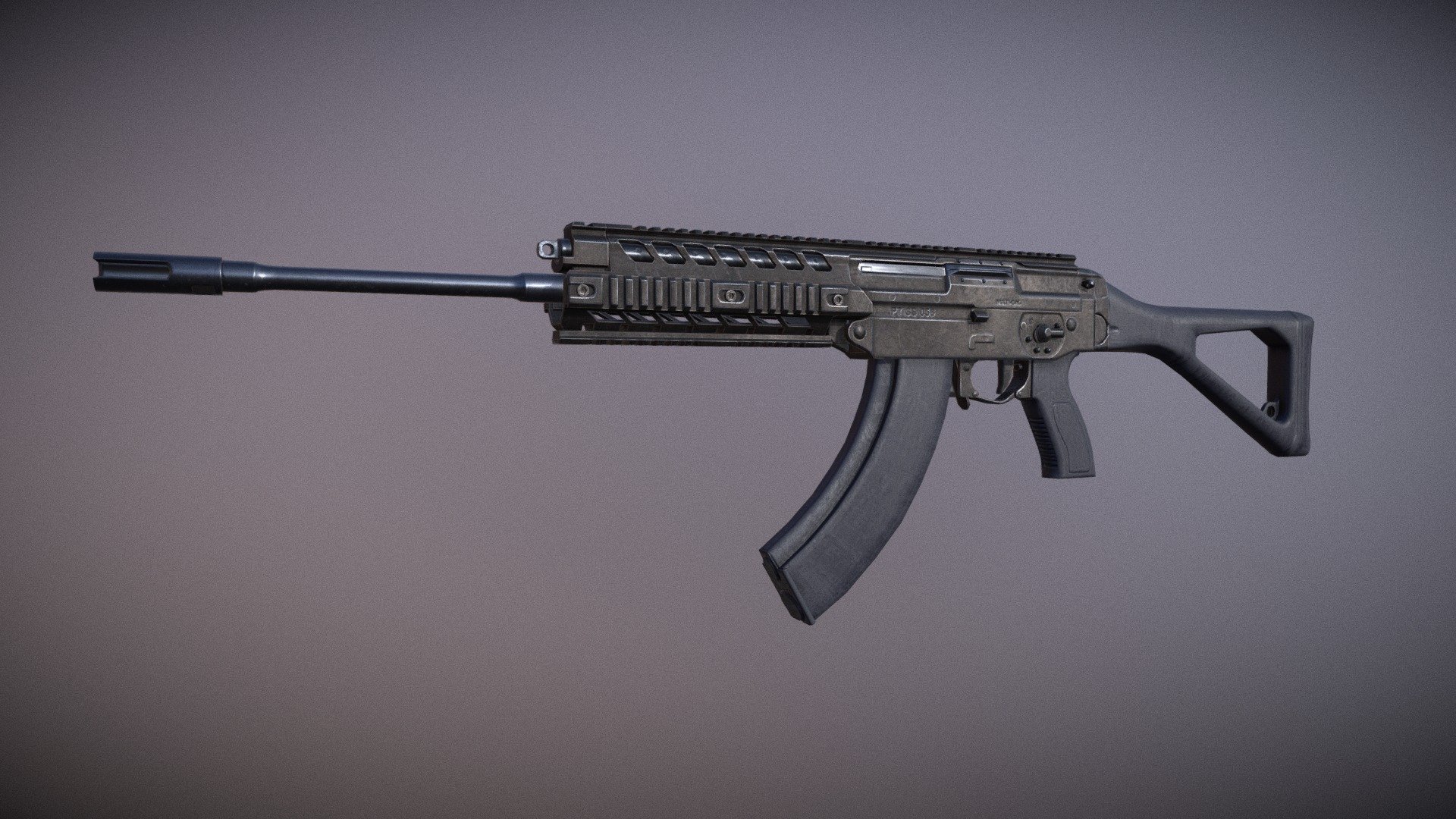 Sig Sauer 556xi - 3D model by robby88n.