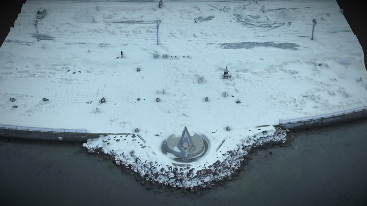 Hokkaido snowland, northernmost point of Japan – Modelo 3D gratuito STL