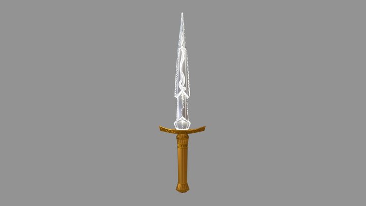 Loki's Dagger 3D Model