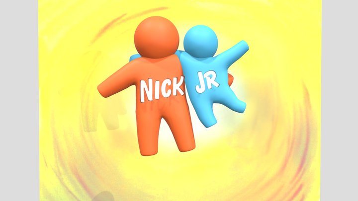 Nick Jr. Productions (1999-2007) 3D Model