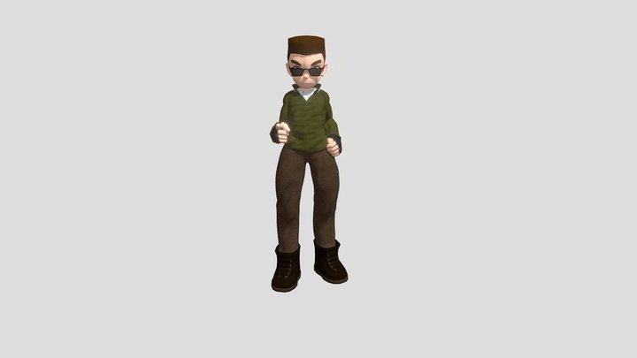 Enemy Character 3D Model