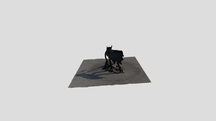 Statue scan from Wanuskewin 3D Model