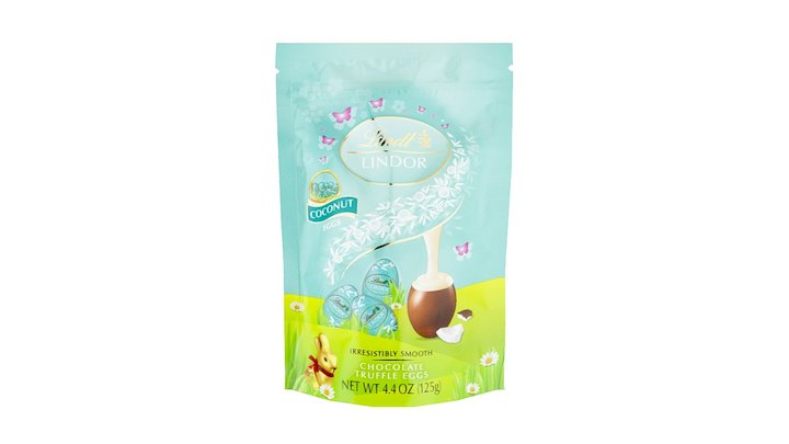 Lindt Truffles - Coconut Eggs 3D Model