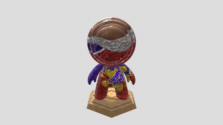 Creme Egg Meet Mat competition upload 3D Model