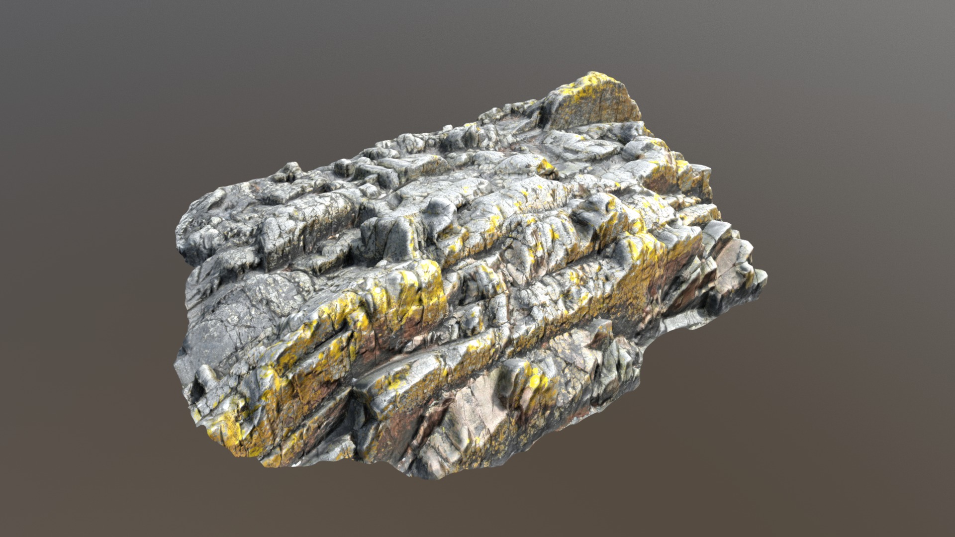 3D model Nature Rock Cliff V - This is a 3D model of the Nature Rock Cliff V. The 3D model is about a close-up of a crocodile.