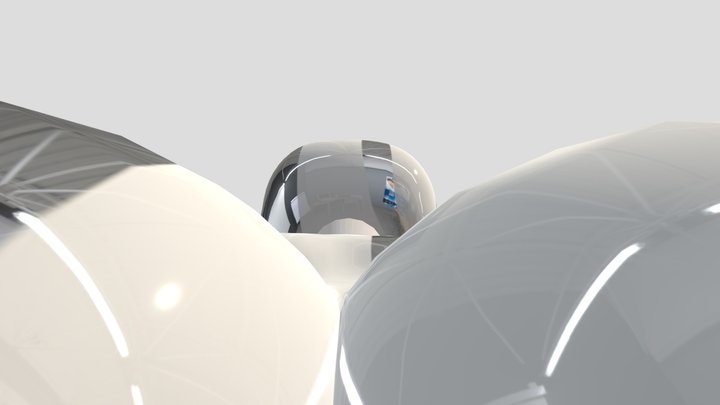 Thicc Silver Chica 3D Model