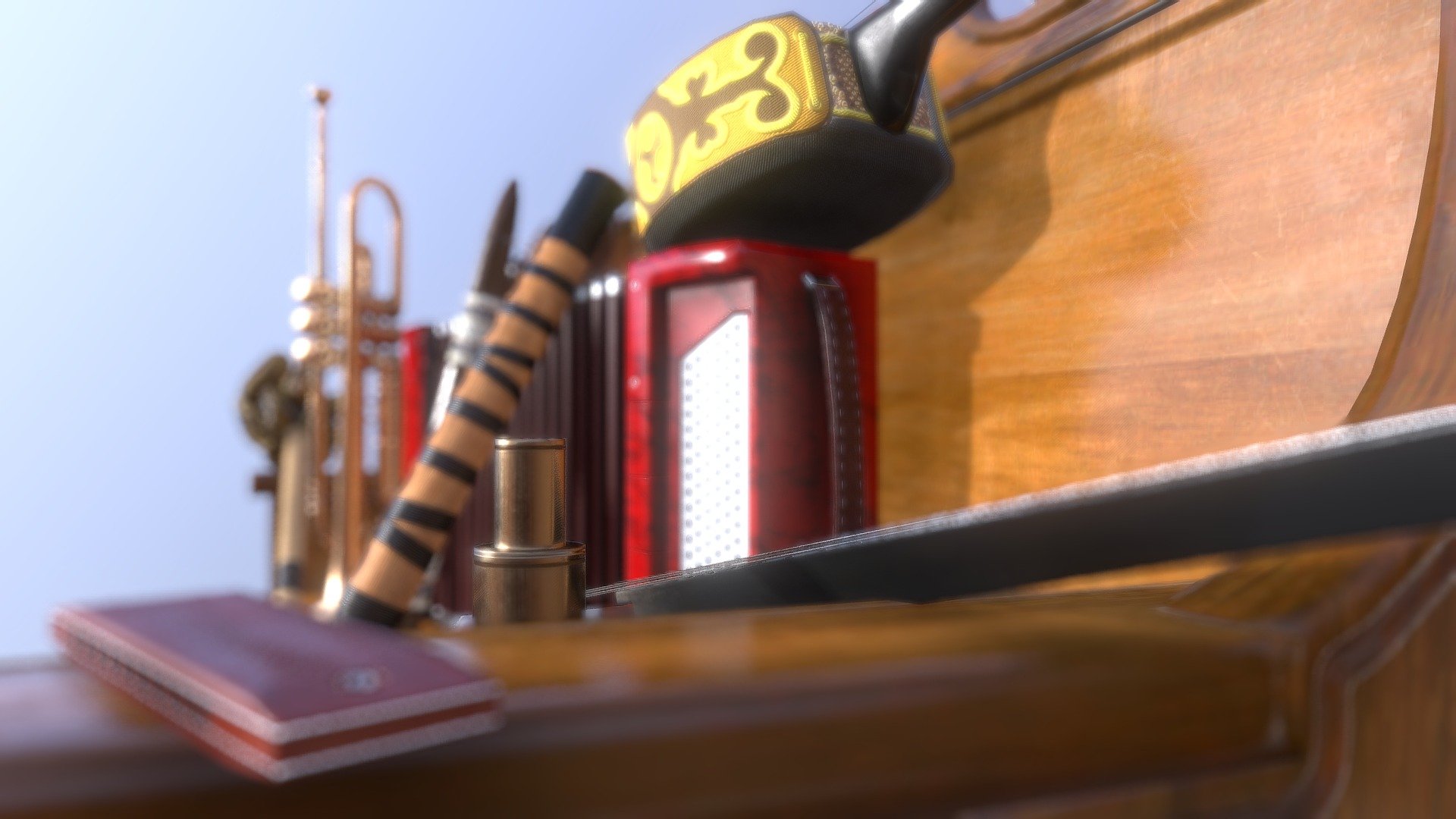 Instruments - 3D model by grayfox-o_o [16b6e55] - Sketchfab