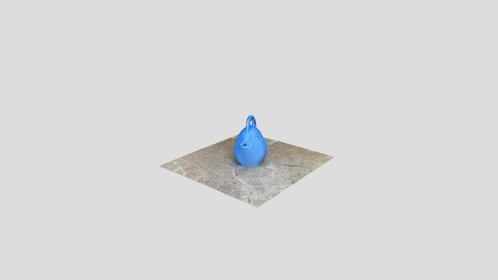 Blue fish 3D Model
