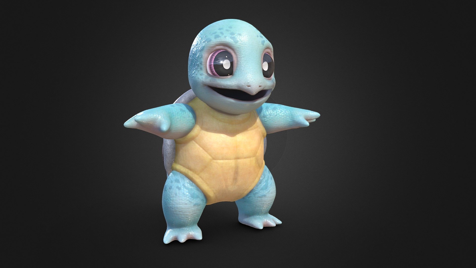 Squirtle - Buy Royalty Free 3D model by AranGraphics (@aran34x