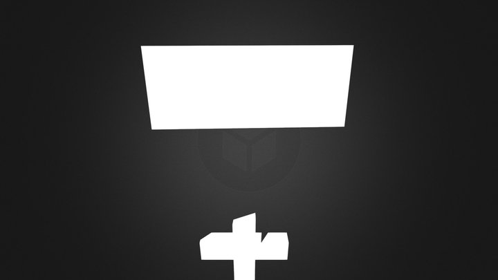 cross_brocken.FBX 3D Model