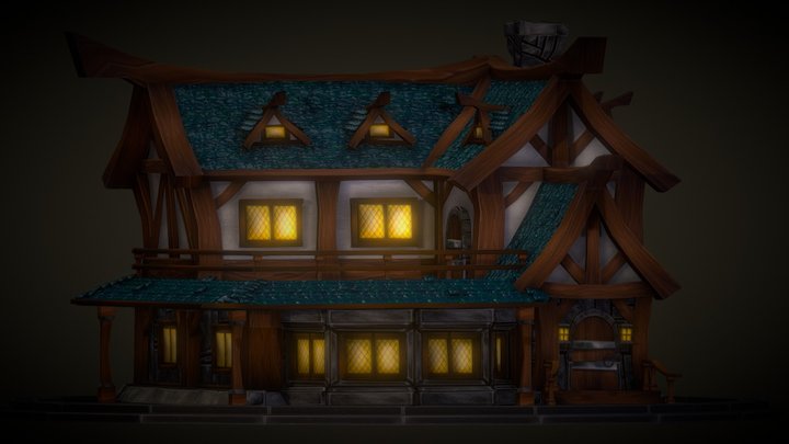 Tavern - Village Project 3D Model
