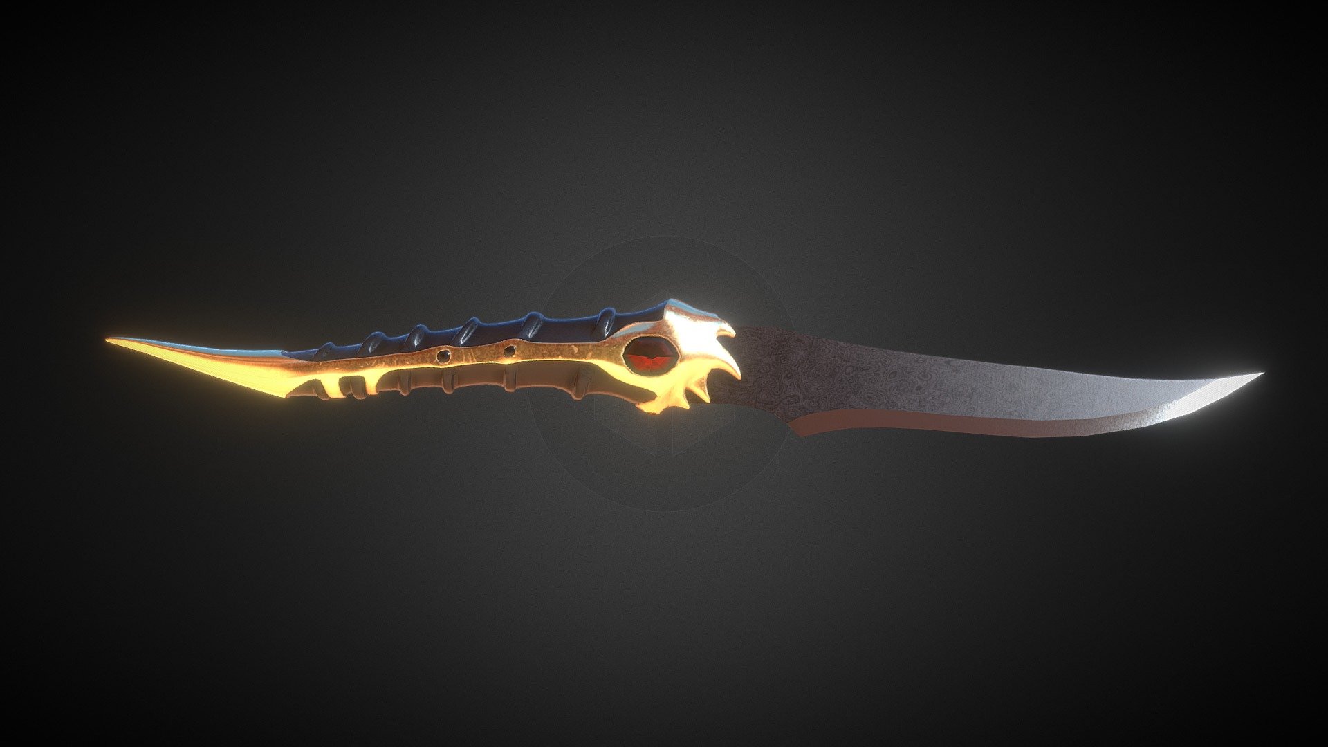 Cat's Paw Dagger - 3D model by Hunch (@Hunch94) [16b88d4] - Sketchfab